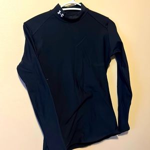 Ladies size M UA compression mock neck